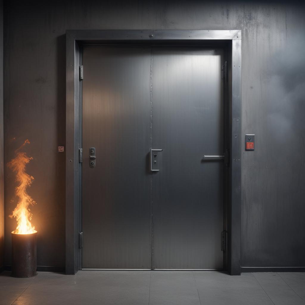 Противопожарные металлические двери с огнестойкостью EI 60 - изображение 3